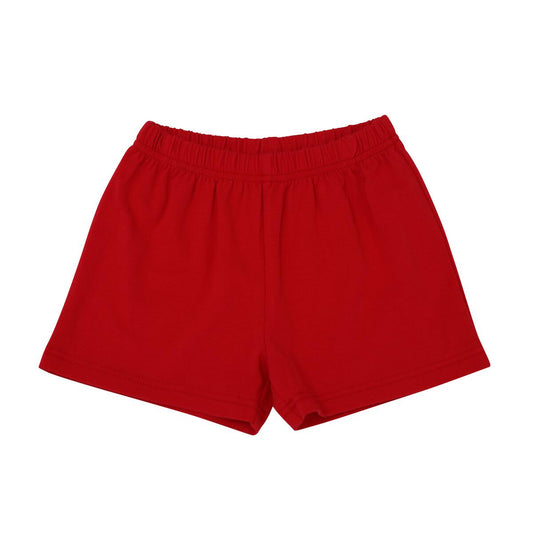 Knit Shorts - Red