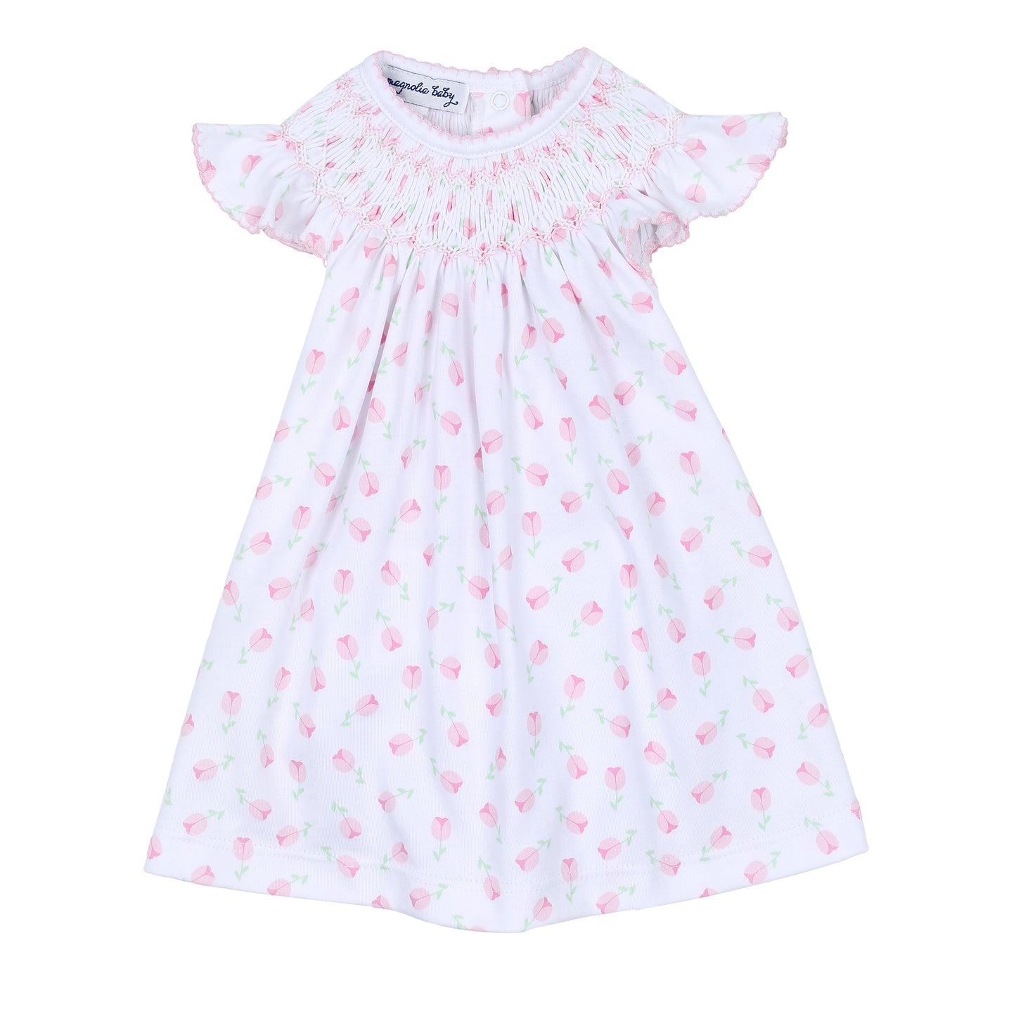 Tessa's Classics Bishop Printed Flutters Dress