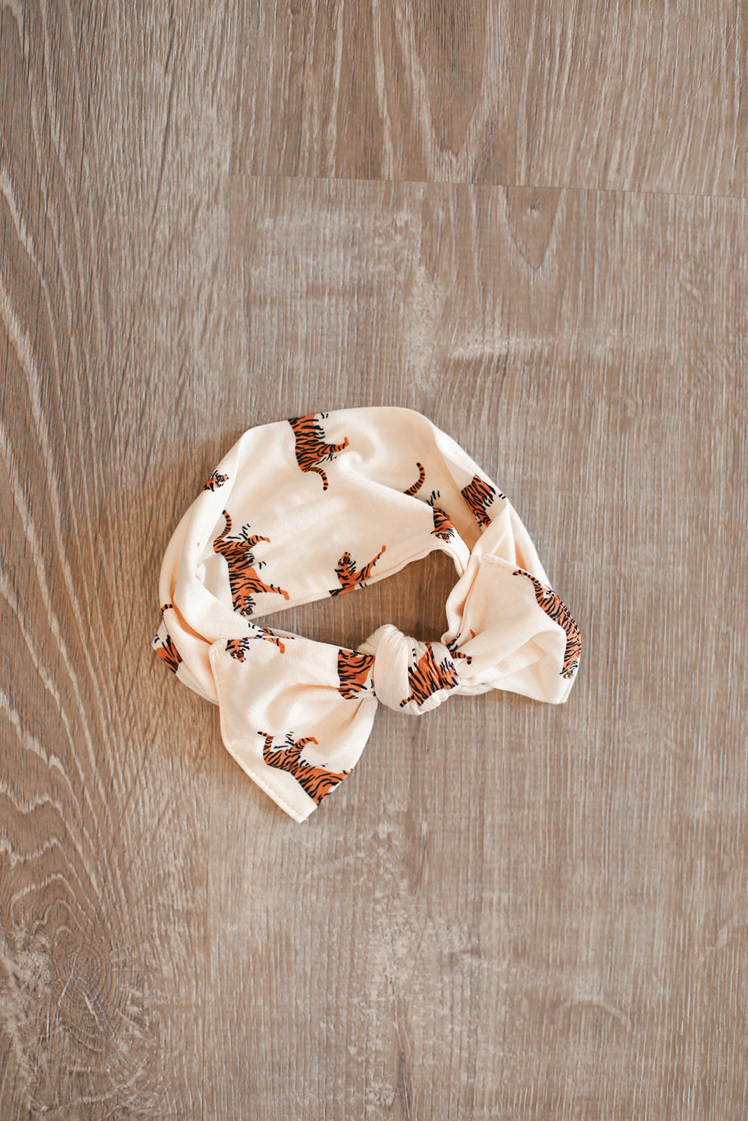 Tiger Bamboo Bow Headband