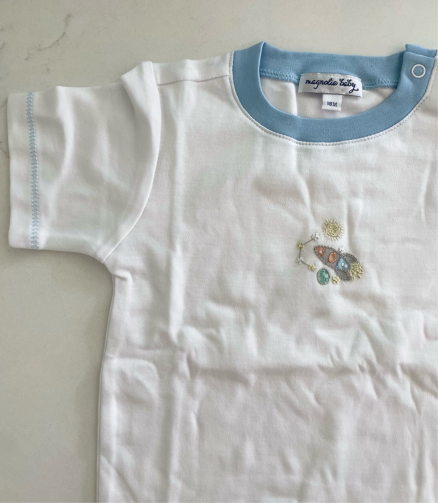 Magnolia Baby Out of this World Emb Short Set
