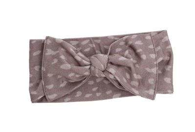 Fawn Spots Bamboo Bow Headband