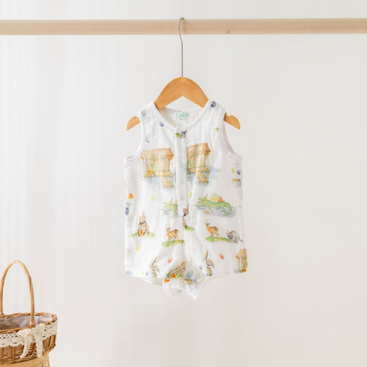 Bayou Birthday Organic Muslin Shortall