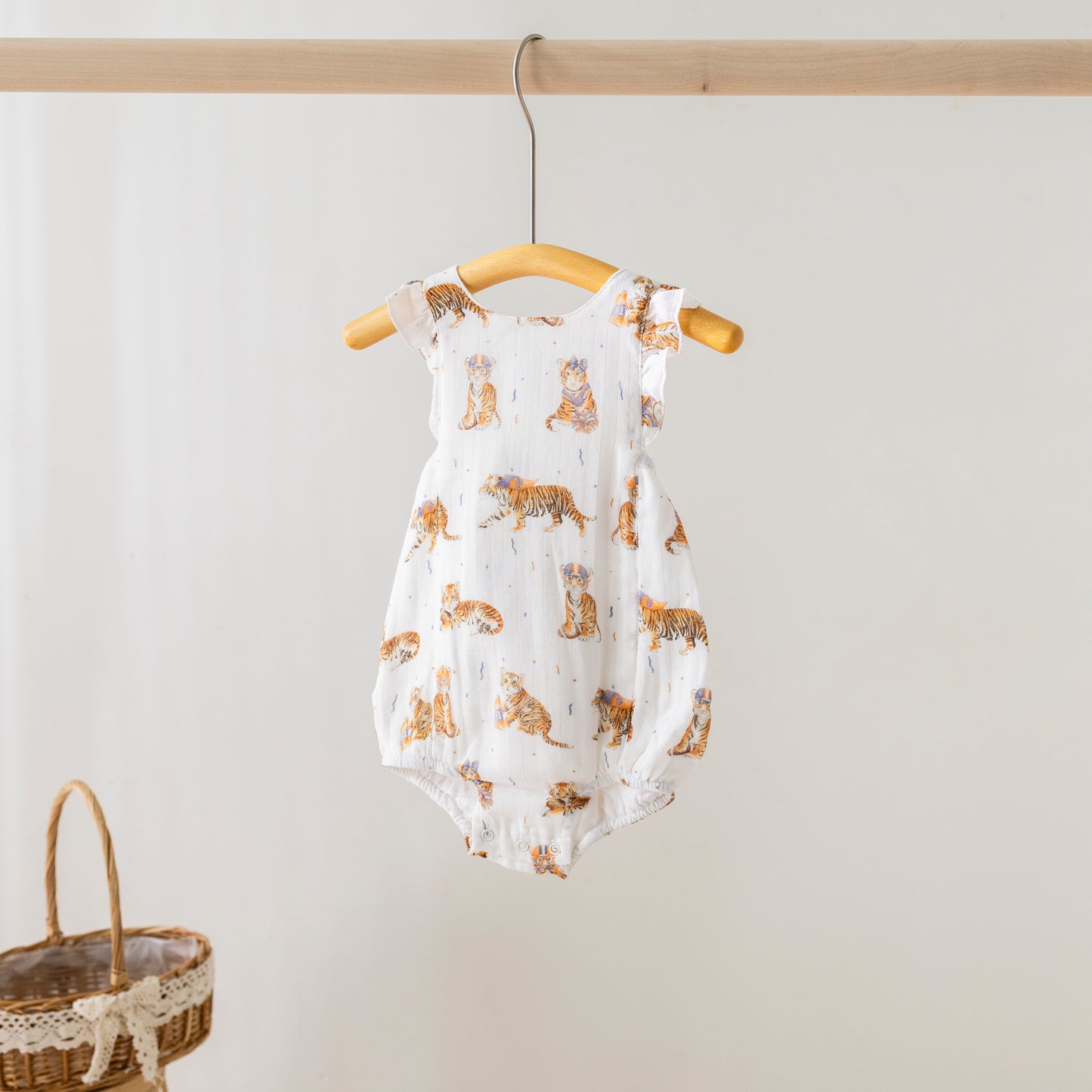 Most Valuable Cub: Louisiana Organic Muslin Sunsuit