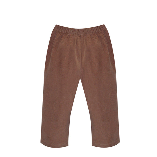 Camel Brown Cord Jackson Pant