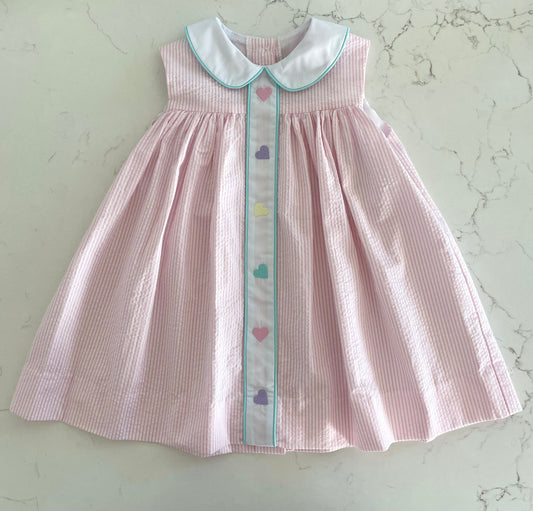 Heart Marietta Dress