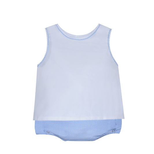 BABYSEN Bailey Diaper Set - Blue Stitch