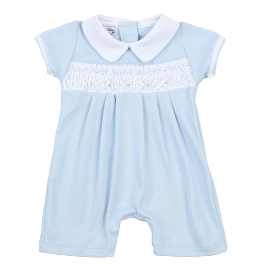 Magnolia Baby Sophia and Oliver Collared Short Playsuit